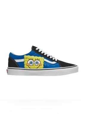 Vans x SpongeBob Sqaurepants unisex Old skool smile patch sneakers shoes